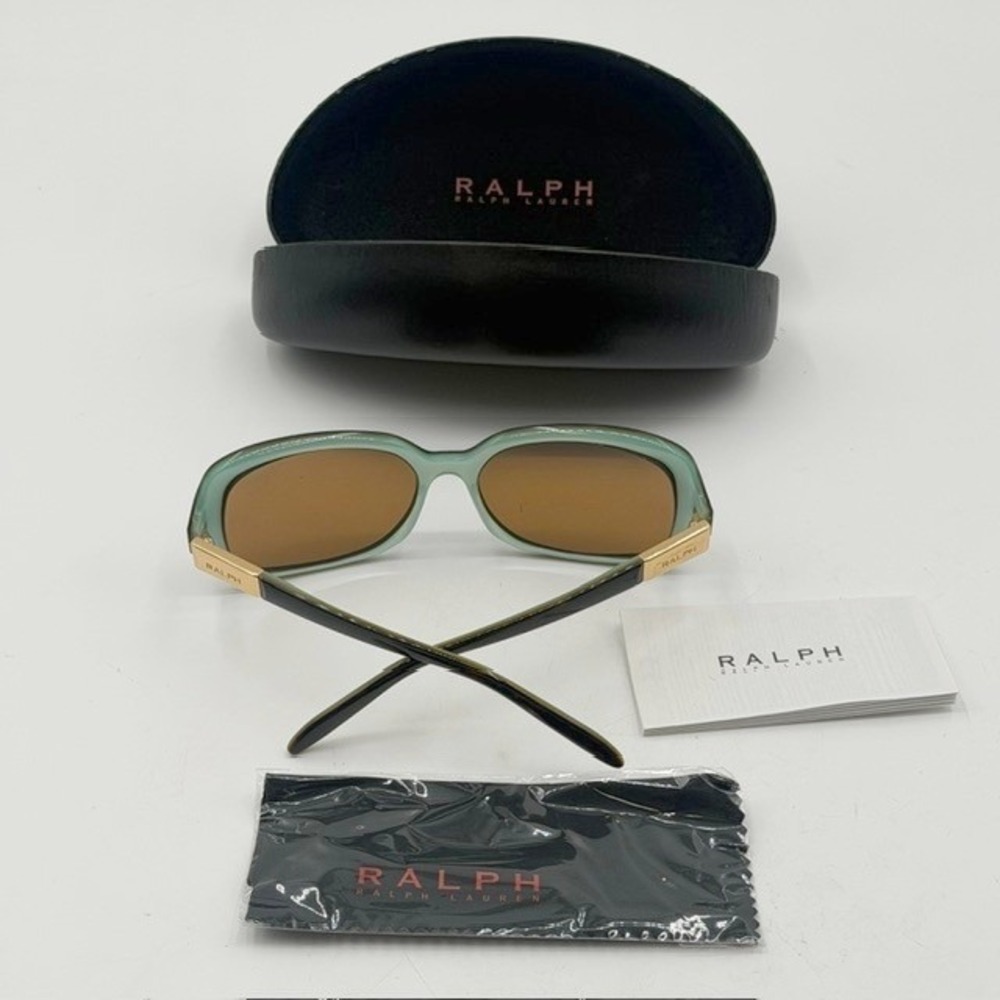 Ralph Lauren RA 5142 Tortoise Seafoam Green Sunglass FRAMES with Case and Cloth